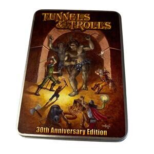 Tunnels & Trolls 30th Anniversary Edition RPG Tin Fiery Dragon